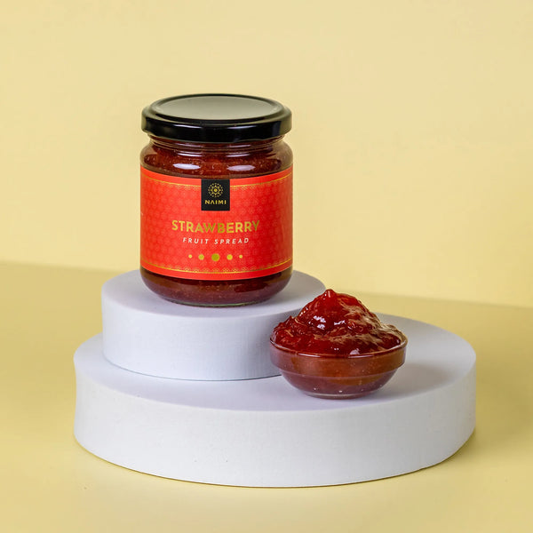 Aardbeien fruitspread