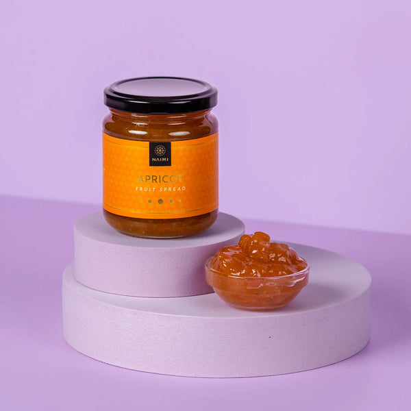 Abrikozen fruitspread