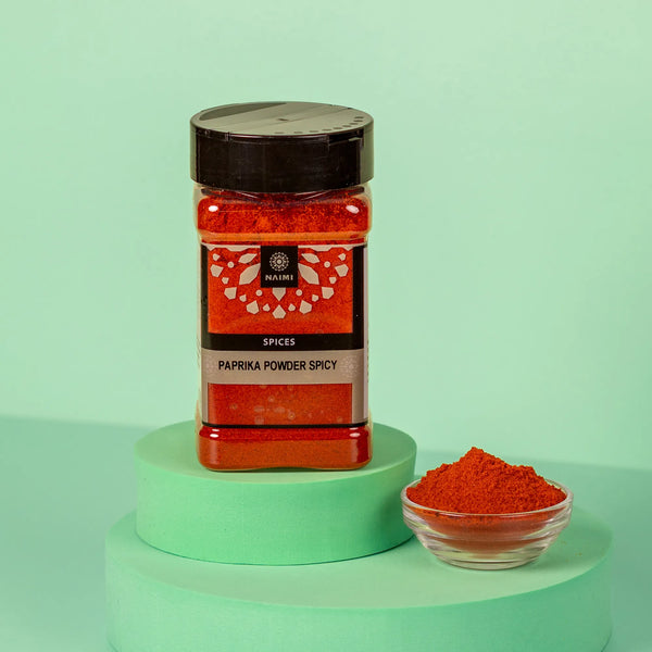 Paprika powder is hot